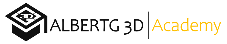 Logotipo de AlbertG 3D | Academy
